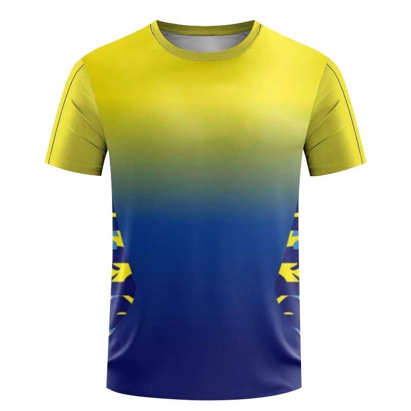 Men's T-shirt Competition Quick Dry Short Sleeve Summer Fitness Running Tops Women's Training Tennis T-Shirt Plus Size T-shirts