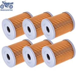 1/4/6 pcs Oil Filter For Suzuki ATV LT160 LT230 LT250 LT-F250 LT-Z250 LTZ 250 LT-F300F RV125 DR200 RV200 DR125 DR-Z125 DRZ 125