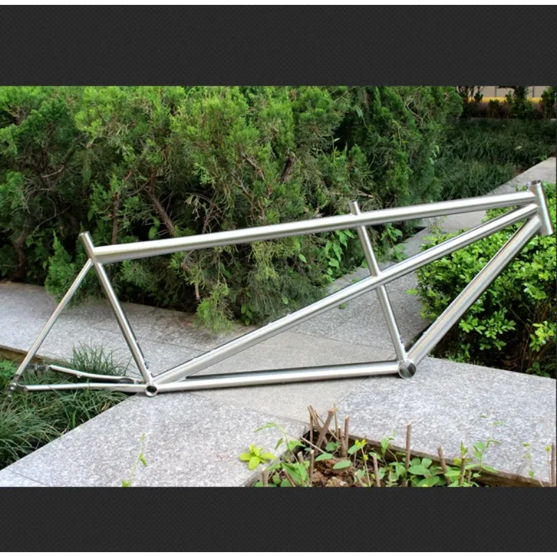 Ti Road Tandem Bike Thru Axle Dropout Titanium Tandem Bike Frame 700C