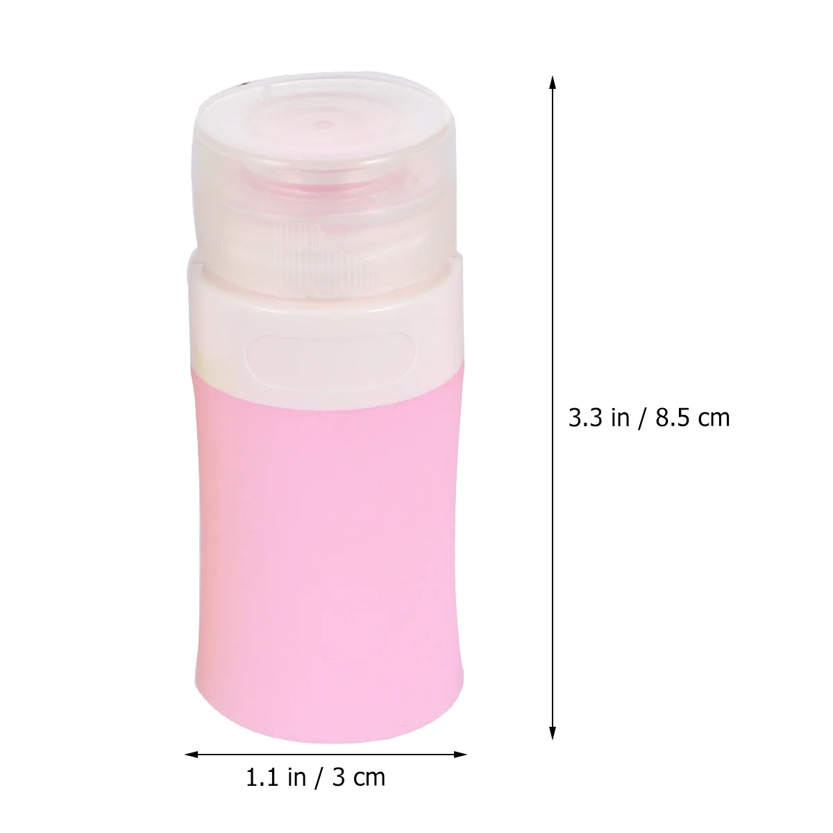 4 Stück 38 ml Silikonflasche, tragbare Reisebehälter, auslaufsicher, für Make-up, Lotion, Shampoo, Aufbewahrung, Rosa, Grün, Weiß, Blau