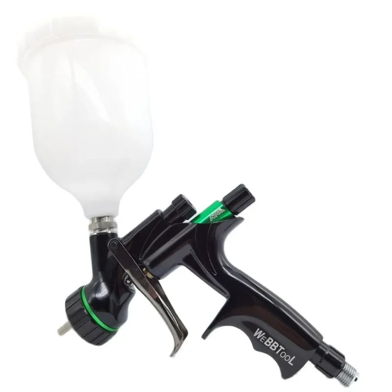 NVE Spray Gun 1.3mm Stainless Steel Nozzle Air Spray Gun For Car Spray Paint Water-based Paint Varnish Spray Gun Airbrush
