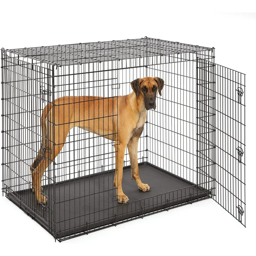 Imagem -05 - Canil para Cães Indoor com Porta Única Crate para Cães Grandes Caixas para Casas e Canetas Sl54dd Ginormus Xxl