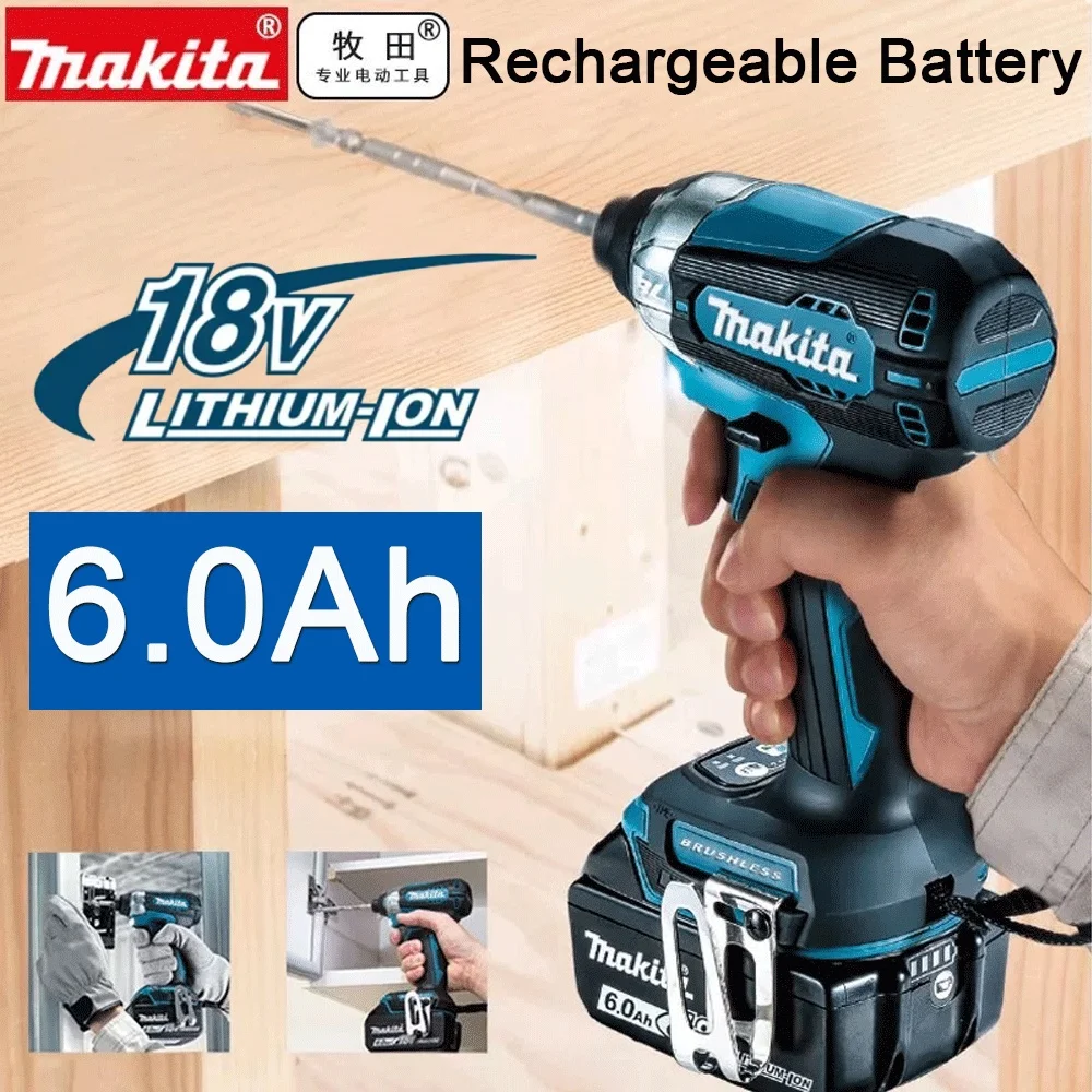 

2PCS Makita 18V Battery 6Ah BL1860B BL1840 BL1830B BL1850 BL1860 BL1815 Replacement Lithium Battery 18V Makita