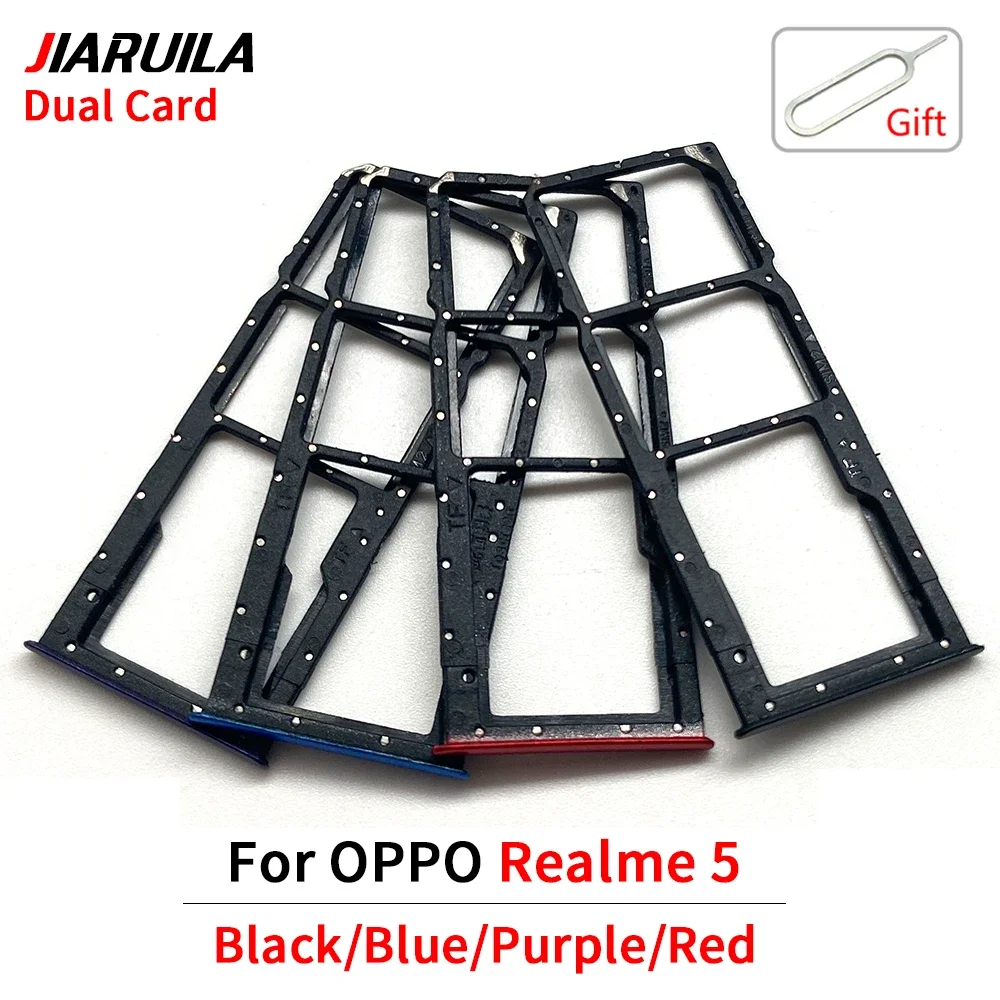 Sim Card Socket Slot Tray Reader Holder Micro SD Adapter For Oppo For Realme 6 5i 5 3 Pro