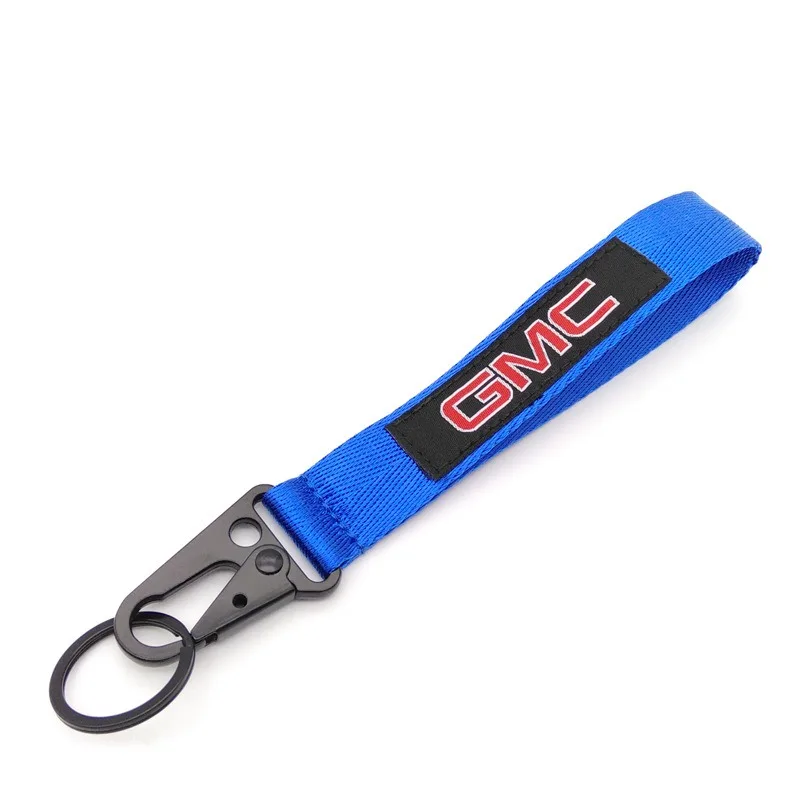 سيارة حلقة رئيسية المفاتيح التطريز النايلون Ralliart مفتاح قلادة لشروليه جي إم سي كروز سبارك كابتيفا تاهو الضواحي سيلفرادو 1500 #4