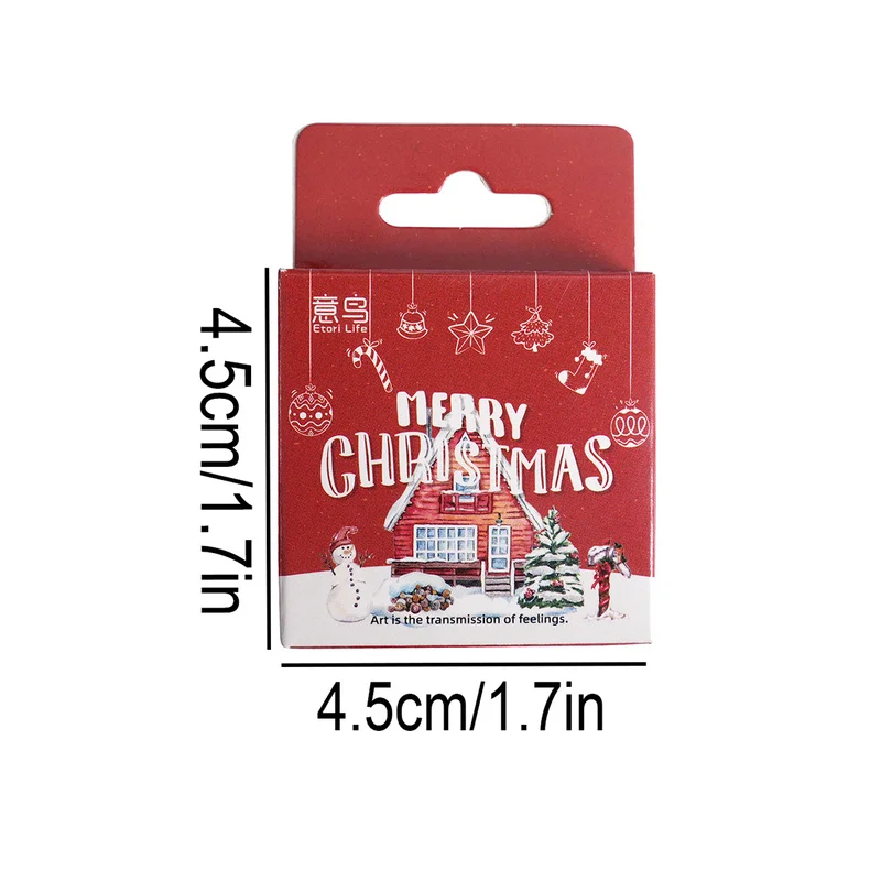 46pcs Christmas Sticker Box Set, Christmas-themed Decorative Stickers For Gifts And Cards, A Gift To Give To Friends