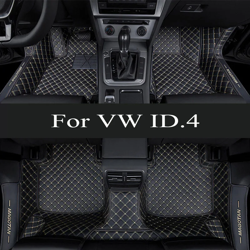 

Car Floor Mats For VW VW ID.4 2021-2024 Custom Auto Foot Pads Automobile Carpet Cover Interior trunk mat