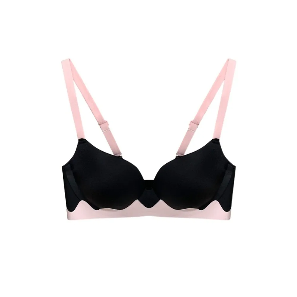 

Underwear Wireless Deep V Bra Close-fitting Shockproof Brassiere for Women Lingerie Gathered Breasts Seamless Bra Girls