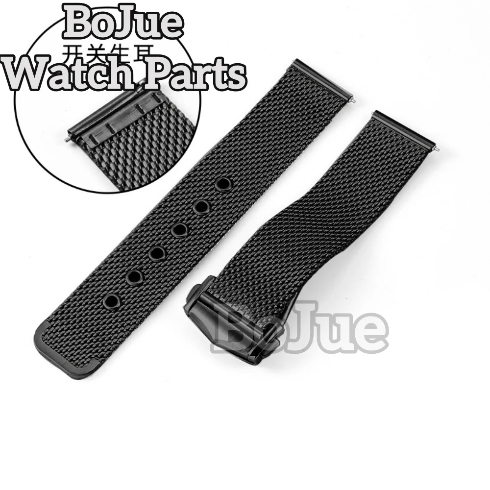 41mm Black nh35 case 316L stainless steel sapphire glass strap 10BAR waterproof luminous dial for Seamaster 300 NH36 movement