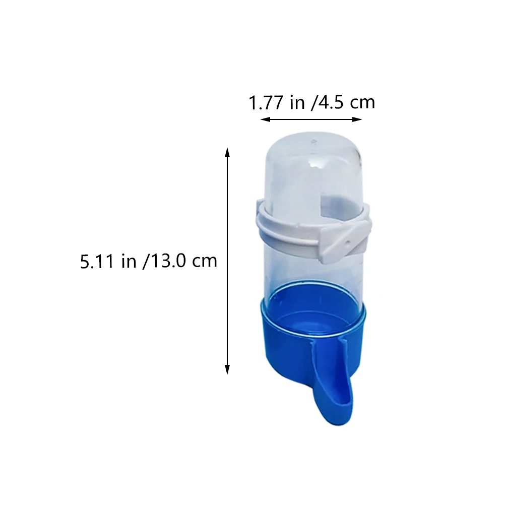

6pcs Automatic Dispenser For Birds Durable Plastic Drinking Bowl Leakproof No Odor Easy Clean Pet Water Container Tool Bird