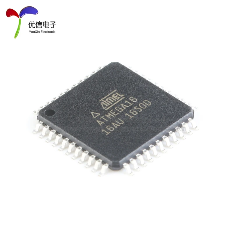 5pcs original authentic patch ATMEGA16-16AU chip 16K flash 8-bit microcontroller  