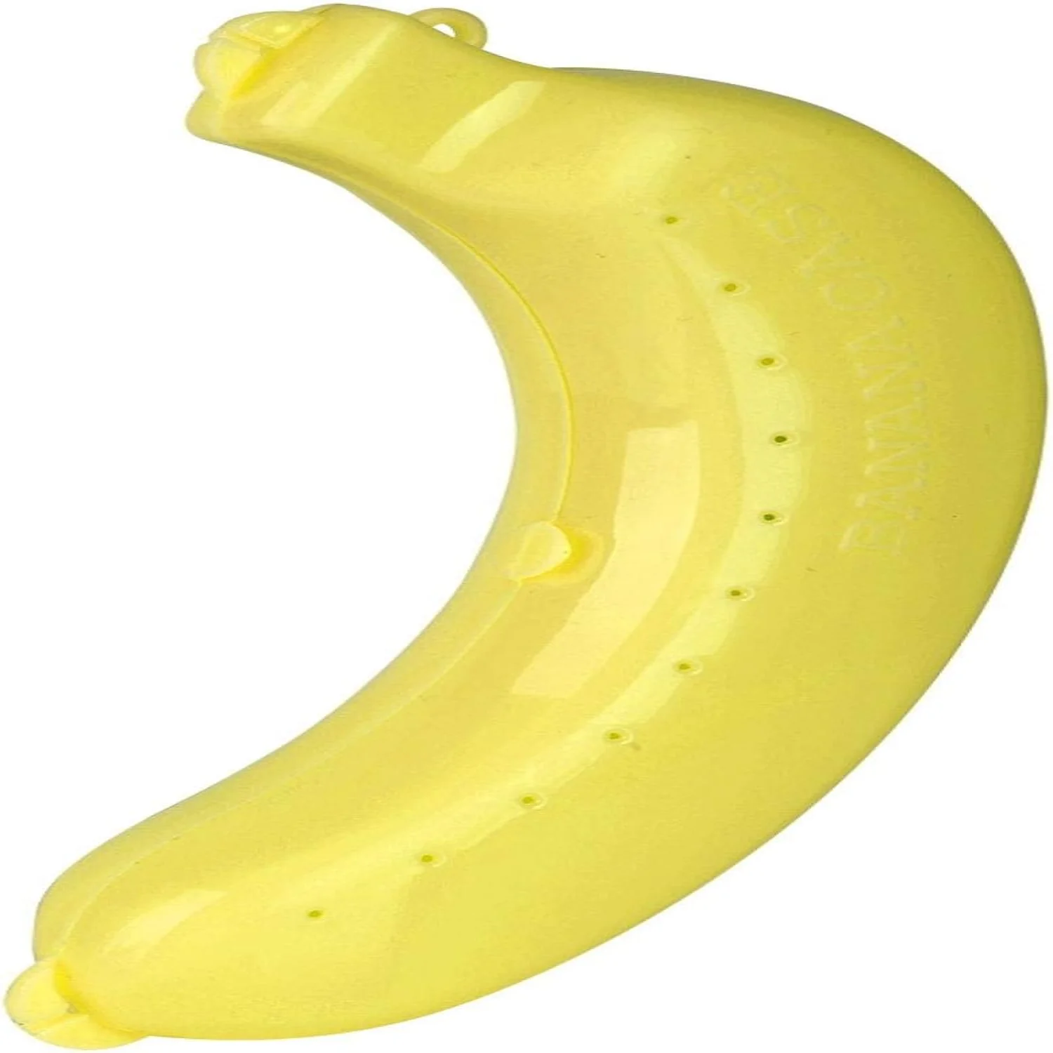 Banana Case, Portable Banana Protector   Banana  Container Outdoor Travel Case for Outdoor Travel, 7.6x5.1x1.7 In(Yellow)