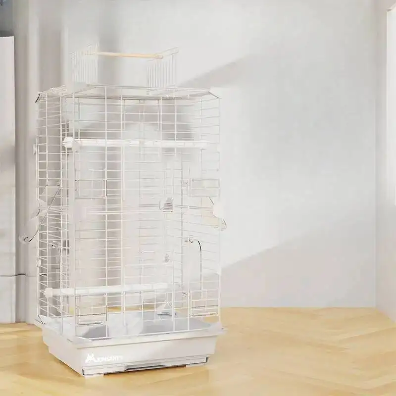 

Feeder Speciality Villa Bird Cage Breeding Accessories Portable Bird Cage Courtyard Oiseaux Accessoires Pet Products RR50BC