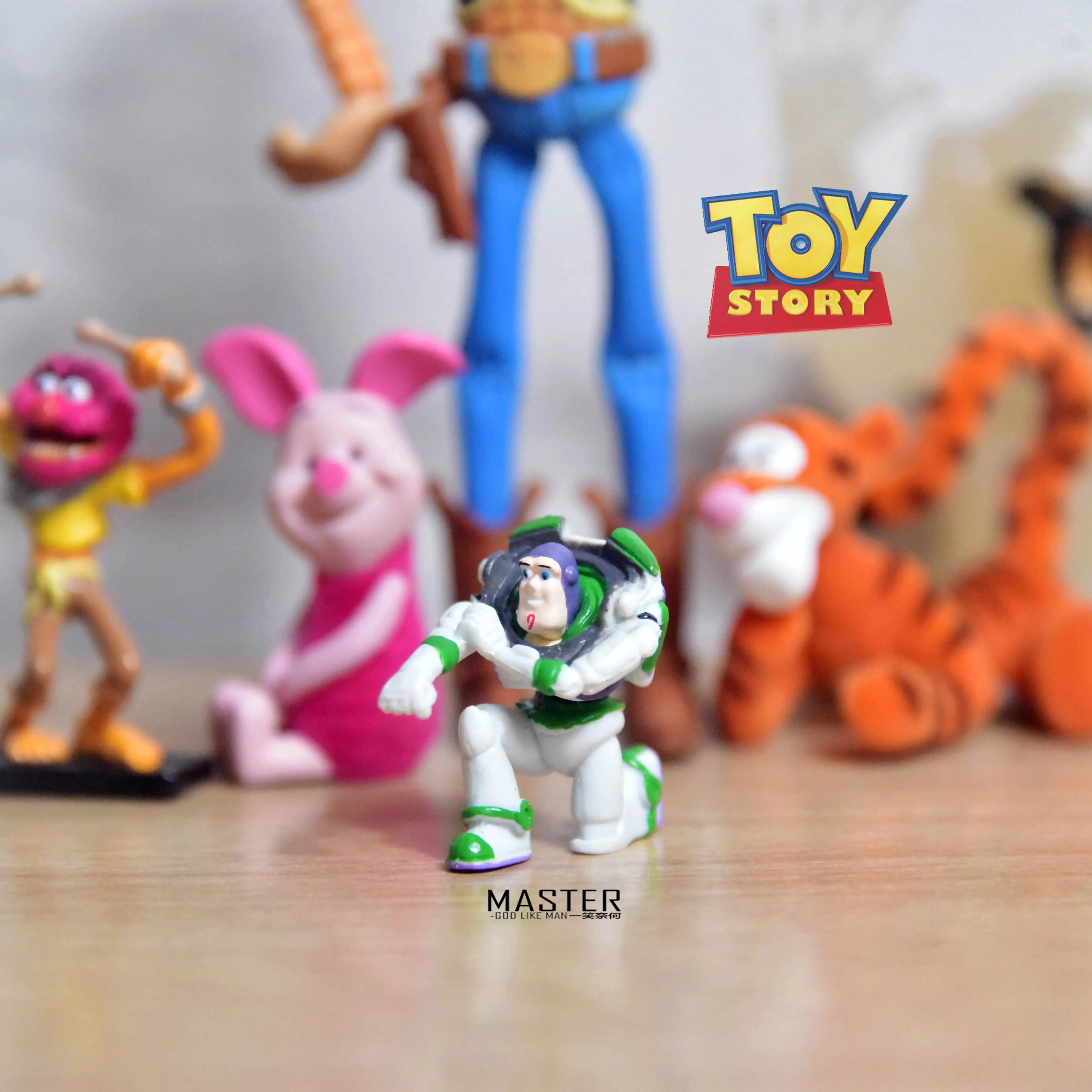 Disney Toy Story Buzz Lightyear Mini-size Kawaii Cute Doll Gifts Toy Anime Figure Action Figures Model Collect Ornaments