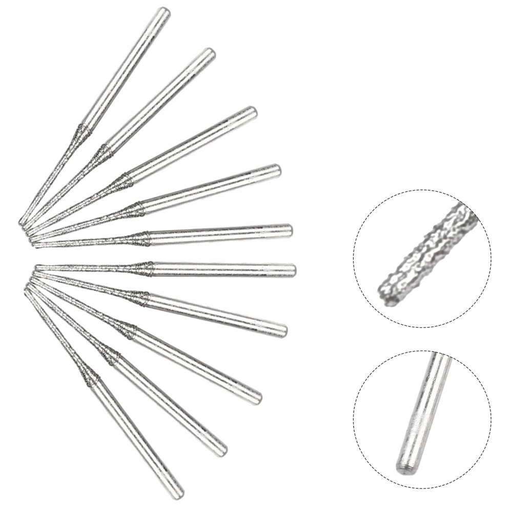 

DIY Drill Bits Drilling Tools For Home Usage For DIY Projects 0.8mm Head Diameter Rotary Tool Compatible High Strength Materials
