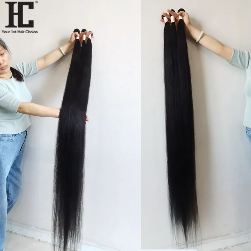 50 60 Inch Bone Straight Braziliaanse Menselijk Haar Bundels Remy Haar 3/4 Bundels Extensions Onbewerkte Maagd Menselijk Haar 10A Bundels