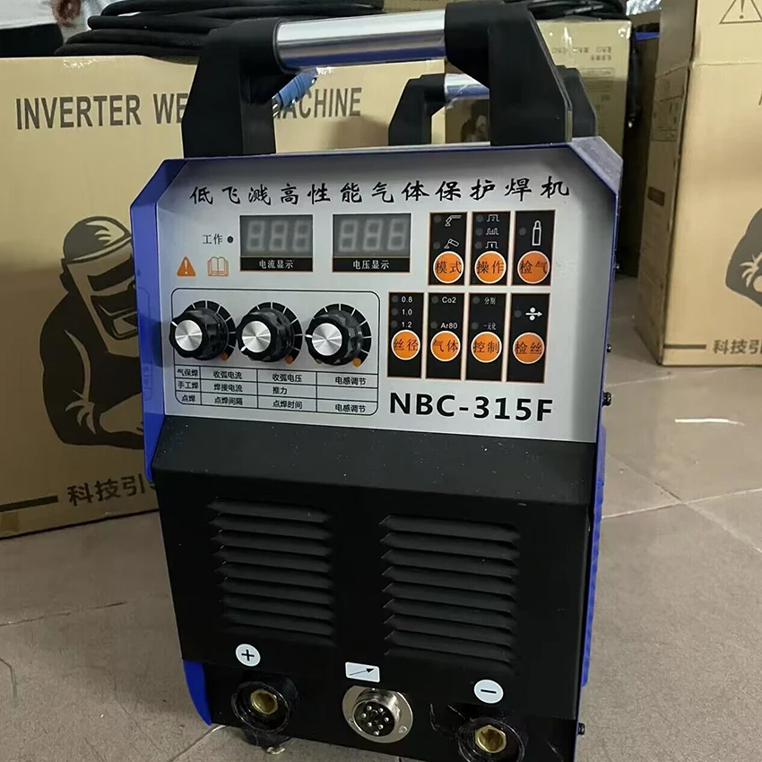 New Arrival 220V380V Double Voltage Welding Machine NBC-315F Split Wire Feeder CO2 Welding Machine 0.8-8mm 50 / 60HZ Hot Selling