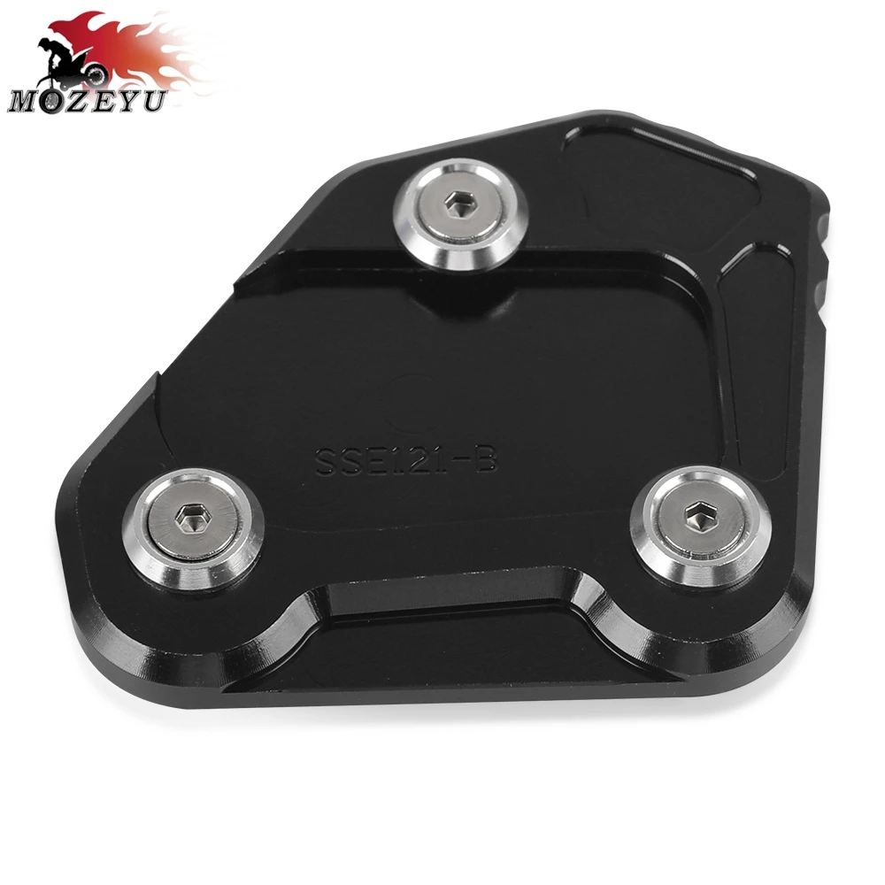 For BMW F750GS F750 GS F 750 GS F850GS F850 GS F 850 GS ADV ADVENTURE 2018-2022 2023 Motorcycle Side Stand Enlarge Plate Pad