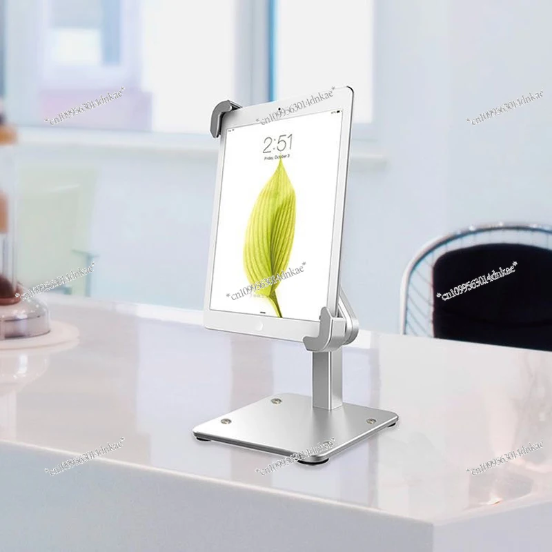 

Suitable for Tablet PC Metal Bracket Countertop Wall Fixed Display Ordering Anti-theft Belt Lock Support Clip