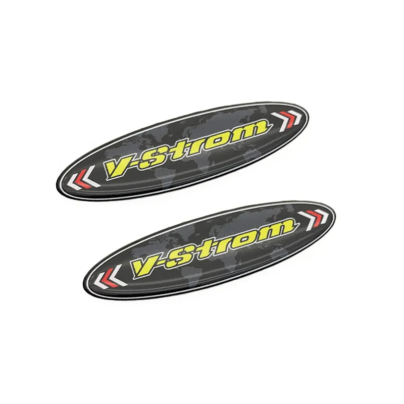 3D Motorcycle Emblem Badge Decals Scooter Reflective Stickers V-STROM All Series Accessories For Suzuki VSTROM 250 DL 650 1000