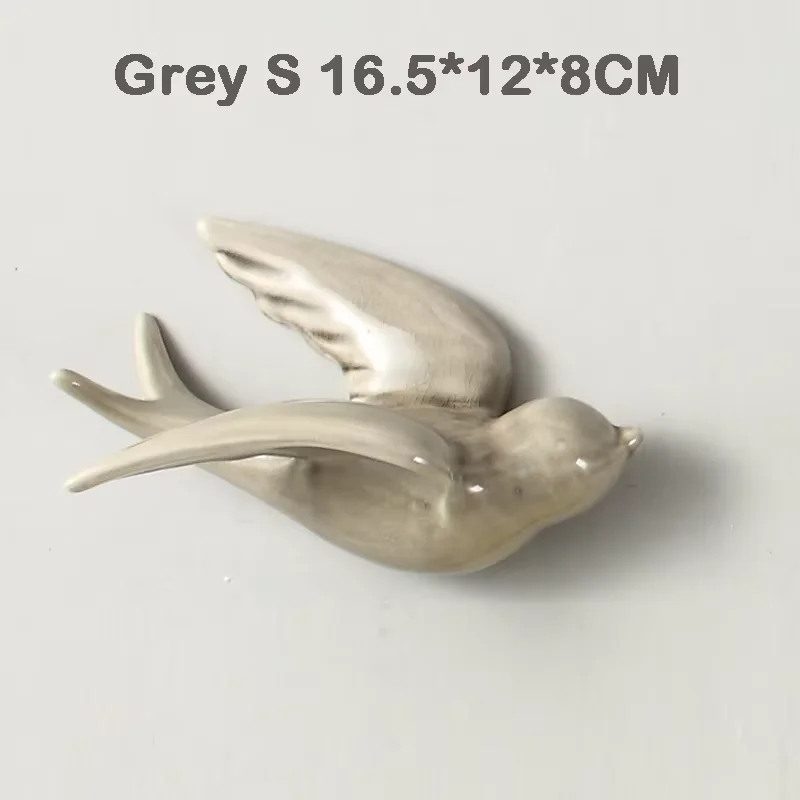 3D セラミック鳥 壁掛け 装飾品