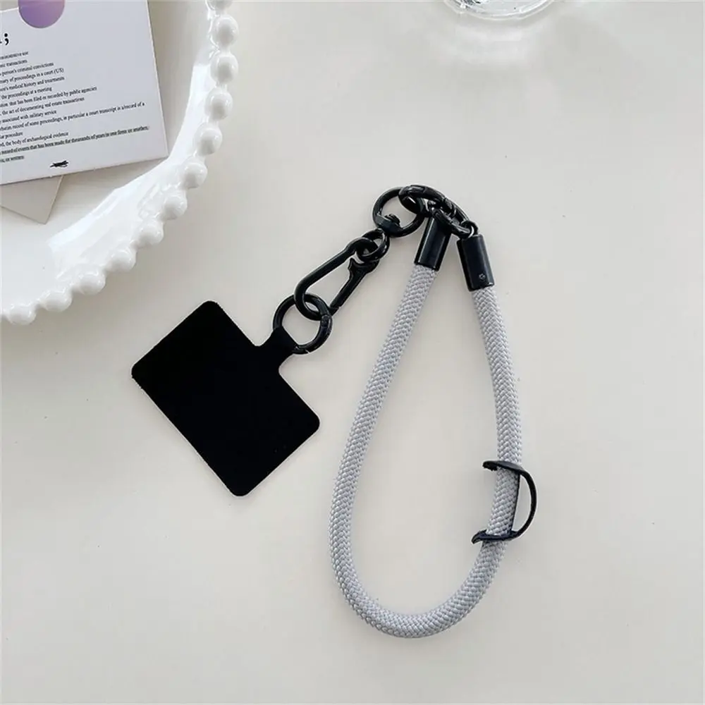 Snake Texture Phone Wrist Strap Phone Charm Safety Rope Cellphone Lanyard Nylon Short Mobile Phone Strap Telephone Jewelry