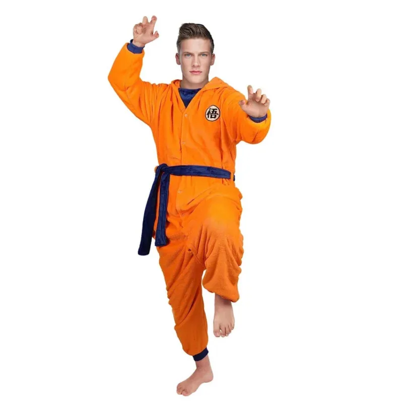 

Tiktok Burst Fire Product Myth Legend Role Jumpsuit Cosplay Anime Son Goku Bodysuit Fashion Cool Masquerade Party Costume Prop