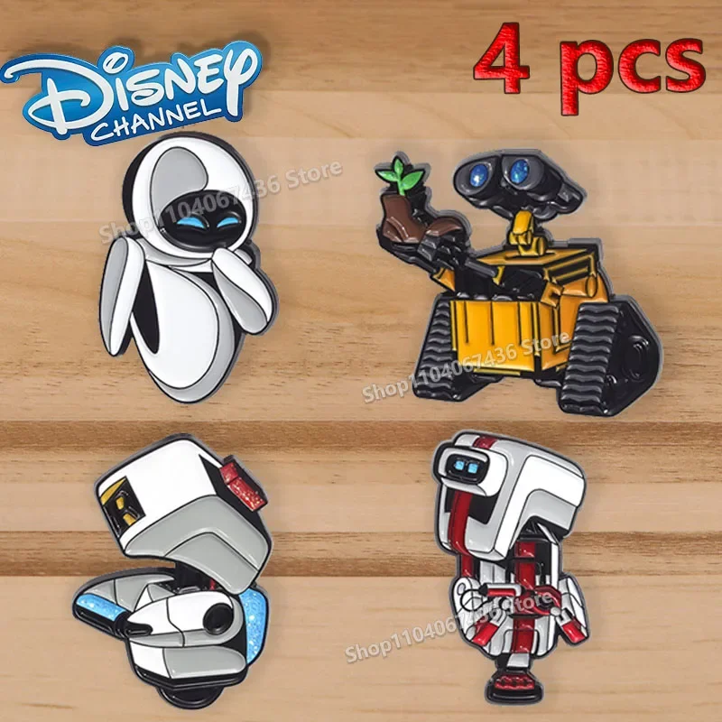 Disney Walles Metal Brooch Fashion Pins Cartoon Decoration Backpack Hat Clothing Accessories Jewelry for Women Man Funny Gifts