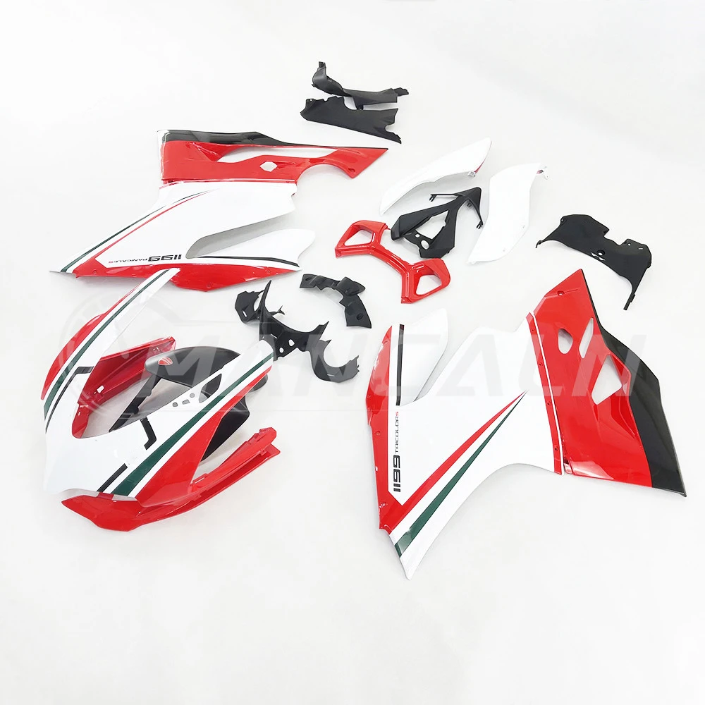 NEW ABS Motorcycle fairings kit full Injection for DUCATI Panigale 1199 11199S 2012-2015 High Quality Body Kit red white black