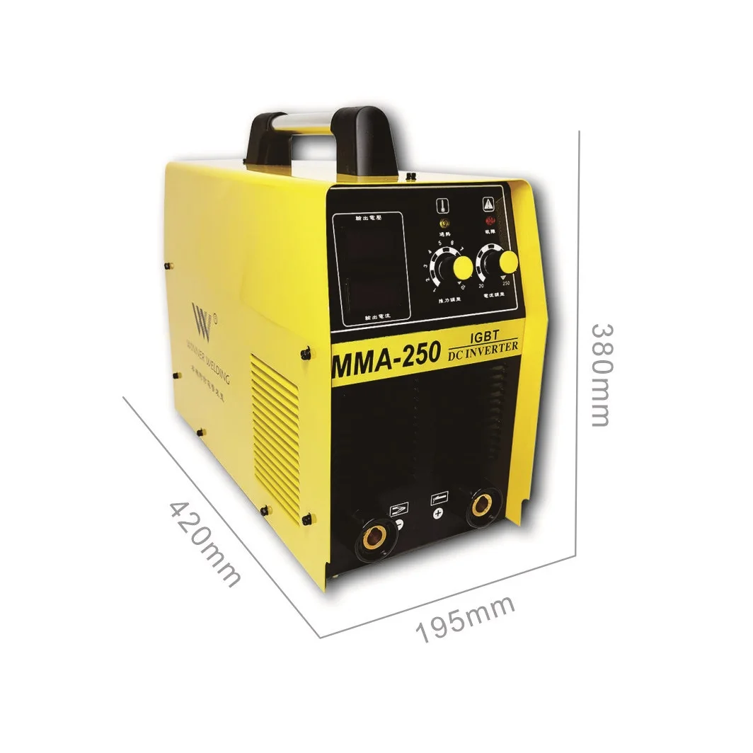 

MMA250 100% New Electric 250 Amp Inverter Welding Machine Includes Accessories