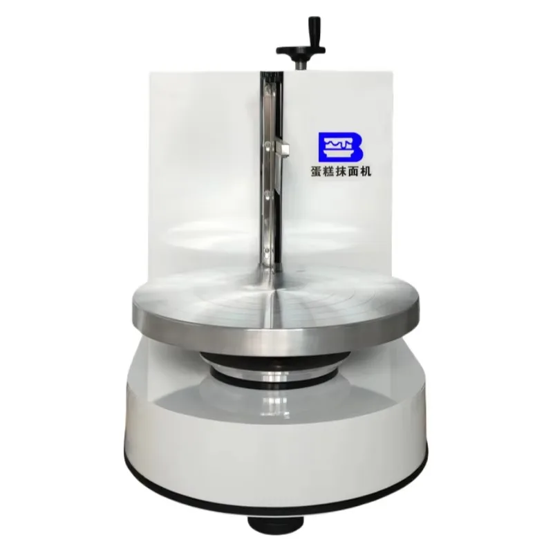 Automatic Cake Spreading Icing Machine for Birthday Cake Making Cream Cake Decorating Polishing Equipment Motor Core Component