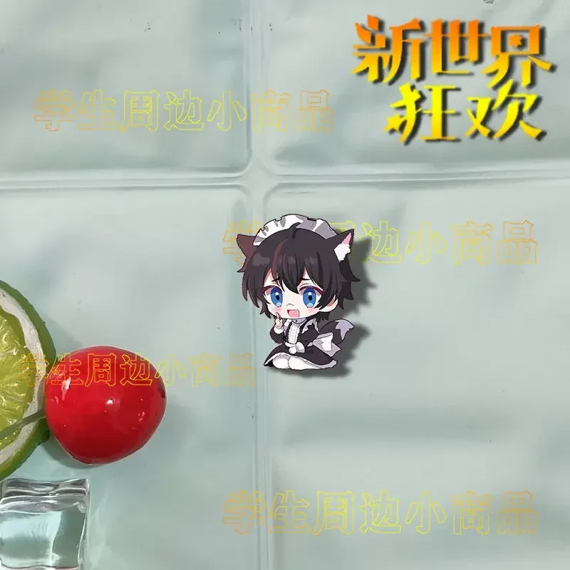 10шт Косплей: Карнавал ‌   Акриловый значок Overture Quincy, мультяшные булавки, украшение «сделай сам», аксессуары для рюкзака, одежды, милый подарок Лолиты