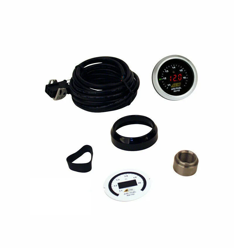 52mm AFR O2 UEGO Wideband Air Fuel Ratio Gauge Kit 30-4110 LSU 4.9 Lambda Probe Sensor 0258017025 WideBand Oxygen Sensor