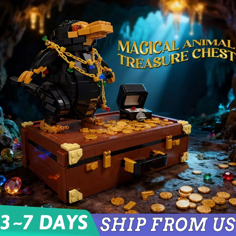 

Creative Animals Harry Case Bricks Model Building Blocks Magic world Birthdays Set Gifts Block Model for Birthday Gifts 1404pcs