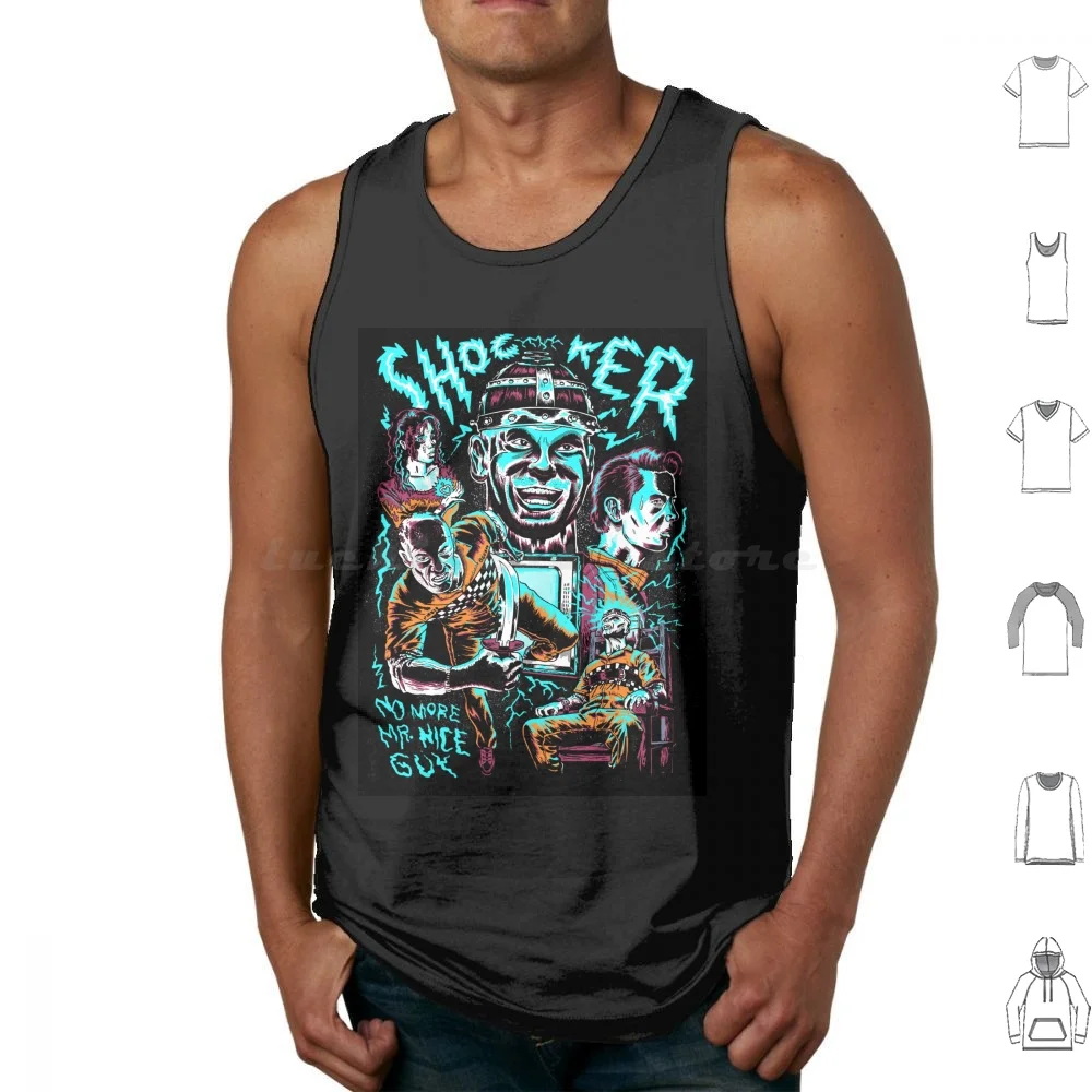 Shocker 1989 Tank Tops Print Cotton Shocker Shocker 1989 Wes Craven Horror Movies 80s Horror 80s Horror Movies Elm Street