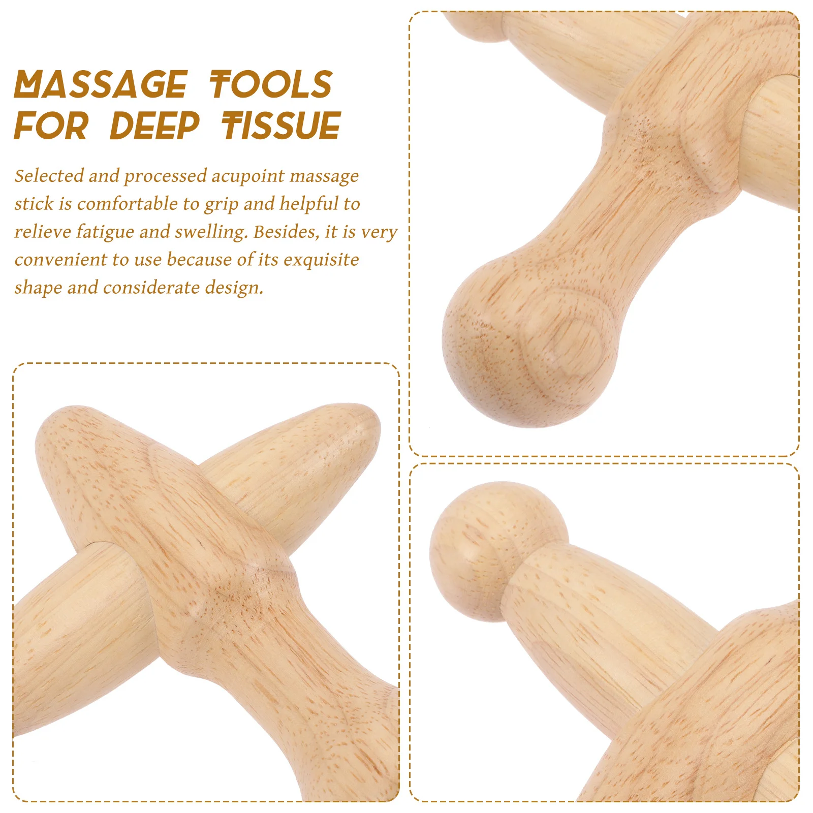 

Wooden Foot Massage Tool Natural Wood Massage Stick For Body Neck Shoulder Back Legs Feet Pressure Point Massager Deep Tissue