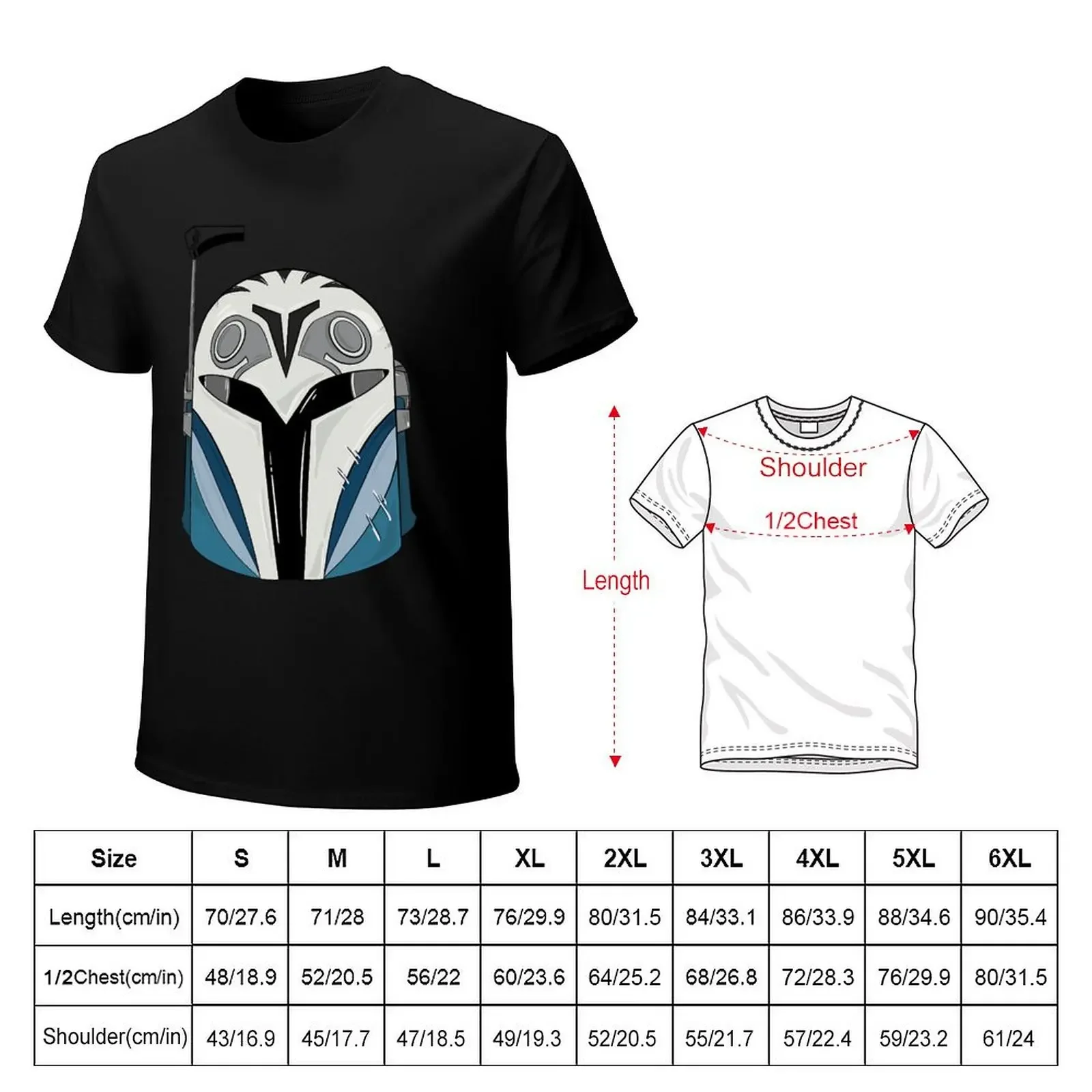 Bo Katan T-Shirt vintage anime shirt hippie clothes aesthetic clothes plus sizes designer t shirt men