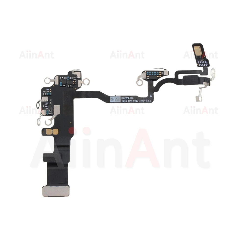 AiinAnt Origina NFC Bluetooth GPS Cellular Antenna WI-FI Signal Wifi Flex Cable For iPhone 14 15 Pro Max Plus mini