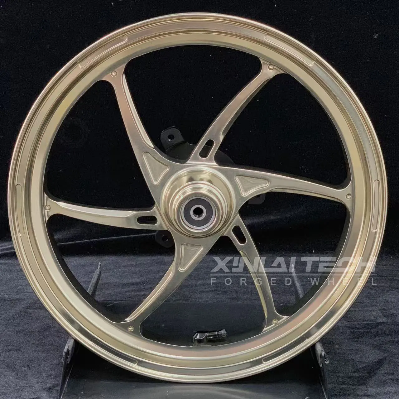

XL Forged Motorcycle Wheels for NVX155 14 15 Inch CNC Custom Forged Motorcycle Rims Anodized Finish