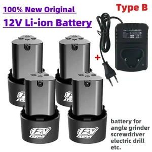 Baru 12V 1500mAh Universal Baterai Lithium-ion Isi Ulang untuk Alat-alat Listrik Bor Obeng Listrik Penggiling Sudut 8 penjualan terbaik baterai makita 12v 1.3 ah - №