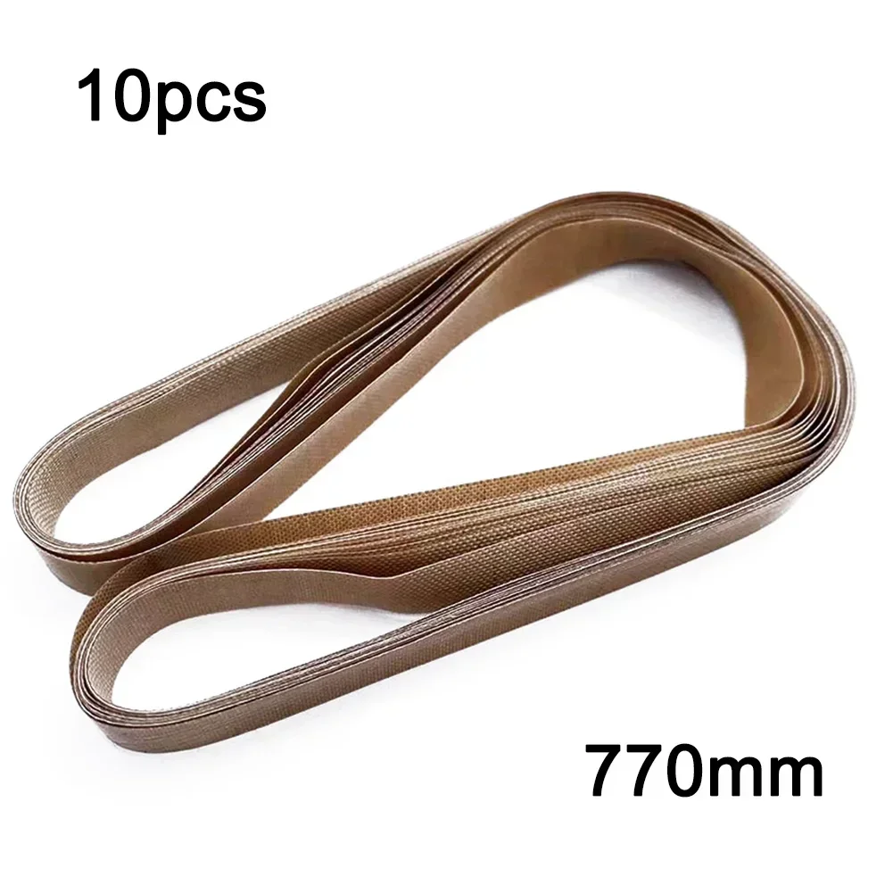 10pcs 750 770 810 1000mm PTFE Band Sealer Sealing Belt For FR-900 FR-980 FR-770 FR-1000 FRD-1120 Plastic Bag Sealing Machine