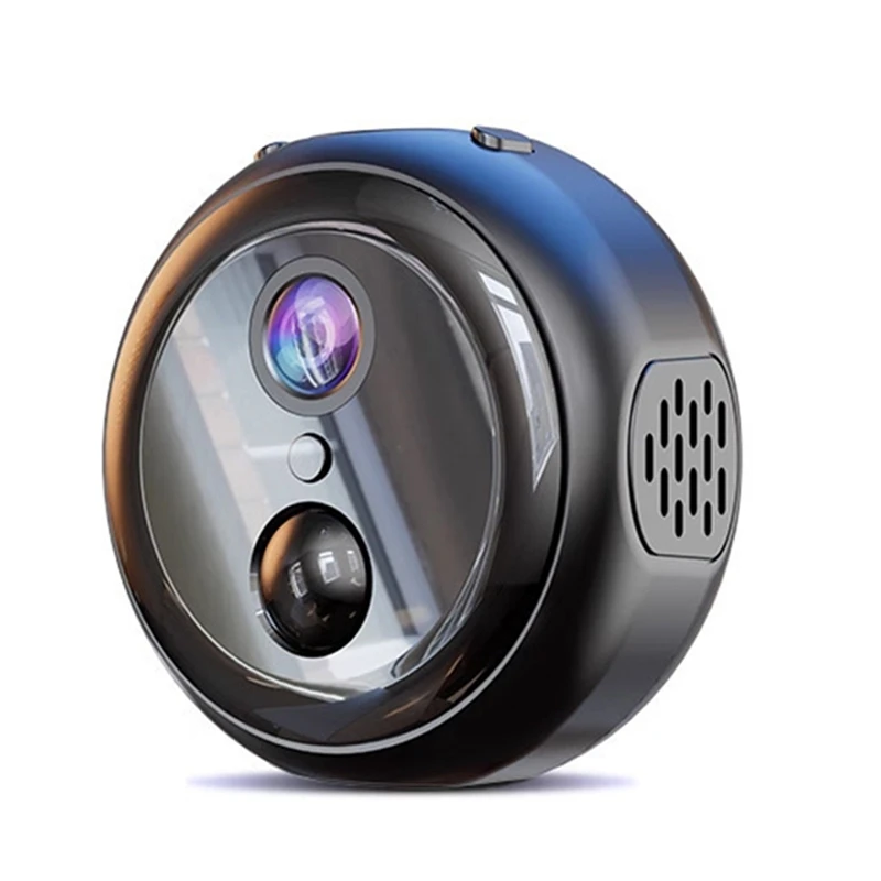 ABSQ-كاميرا مراقبة منزلية عالية الدقة للرؤية الليلية عن بعد 30 يومًا تسجيل حلقة طوال اليوم - إصدار واي فاي يدعم الكشف البشري