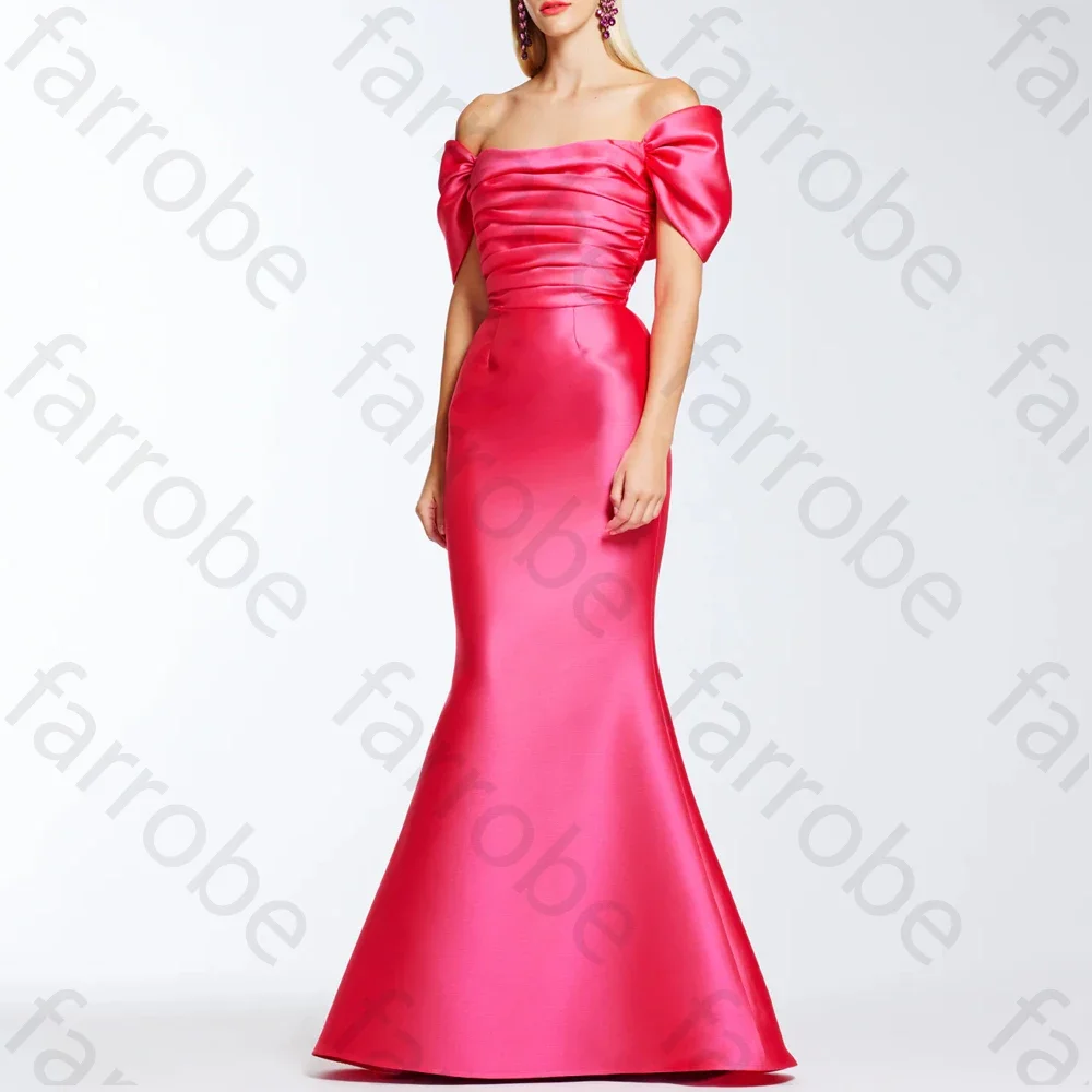 فستان أنيق مخصص مكشوف الكتفين على شكل حرف a فساتين سهرة مناسبة رسمية رائعة عالية الجودة للحفلات الراقصة للنساء