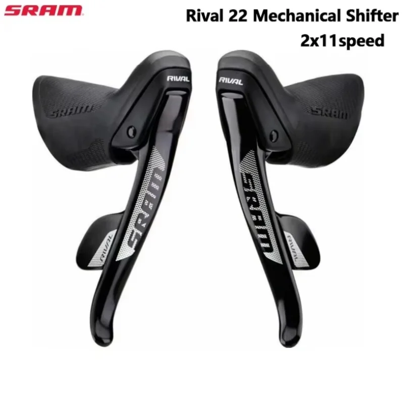 Sram Rival 22 Shifter 2x11S Mechanische Shifter Linkerkant Rechterkant Eén paar Shifte voor racefietsen