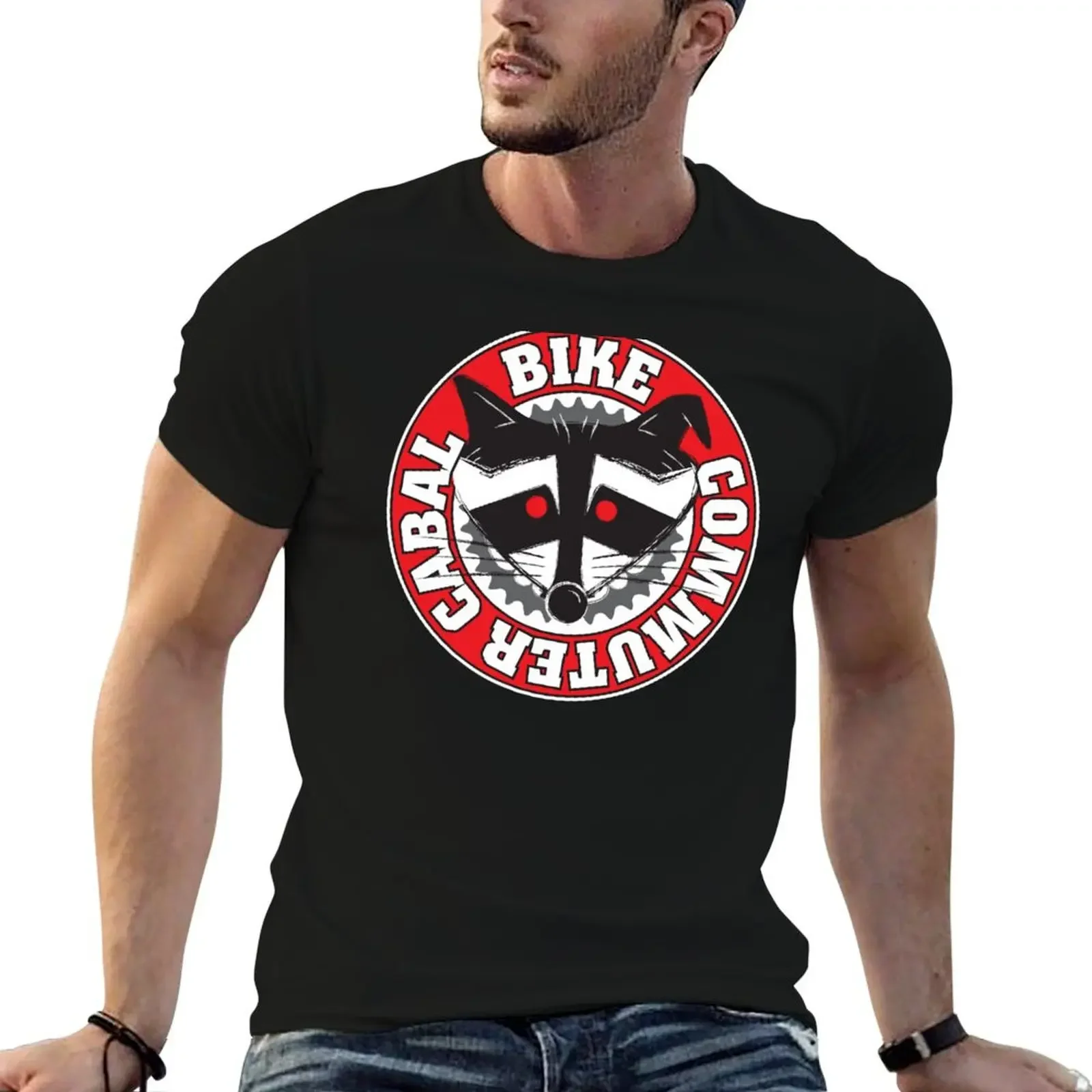 Bike Commuter Cabal T-Shirt oversized t shirt anime anime tshirt new edition mens tall t shirts