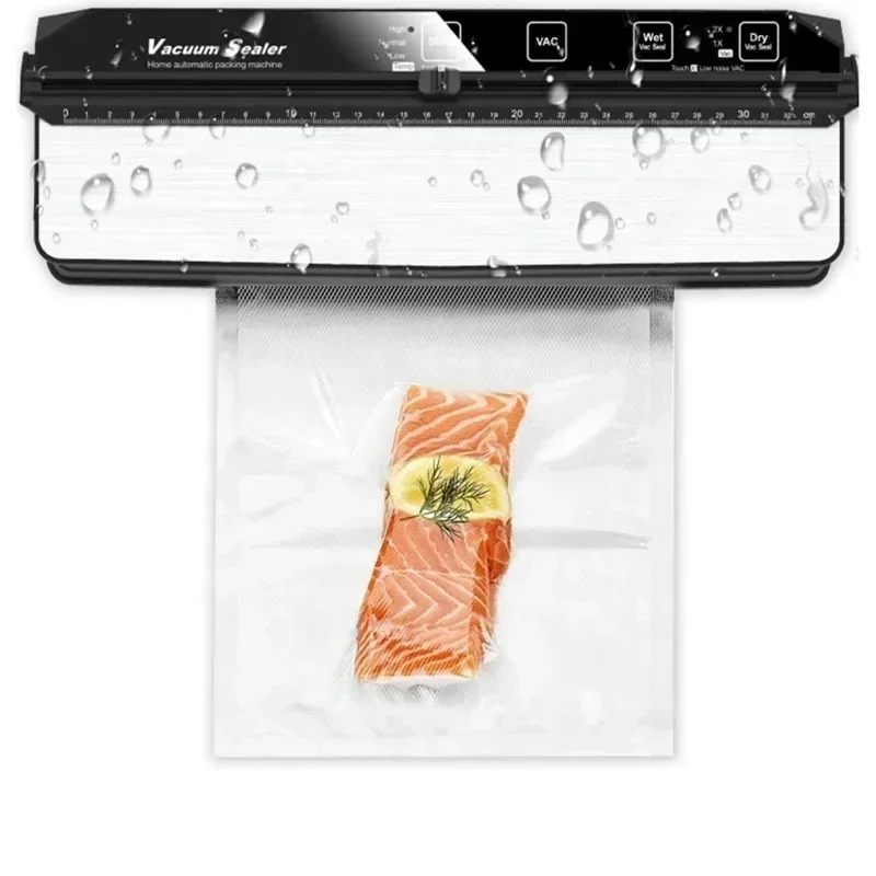 Xiaomi Vacuum Sealer Machine 7MM Automatic Food Vacuum Device With Cutting Blade Household Packaging Machine With Pump 15Bags