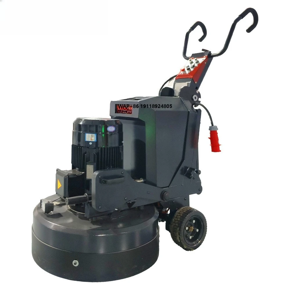 X75 15kW HENGSU Engine Concrete Floor Grinder High-Efficiency Wet Grinding Industrial Commercial Use Multi-Voltage