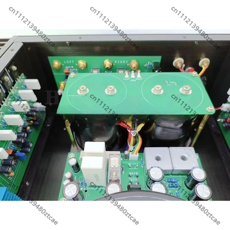 Fully Balanced Class AB Hi-Fi Power Amplifier 320W/4Ω 180W/8Ω SNR 120dB High Fidelity Home Theater Stereo Audio Amplifier
