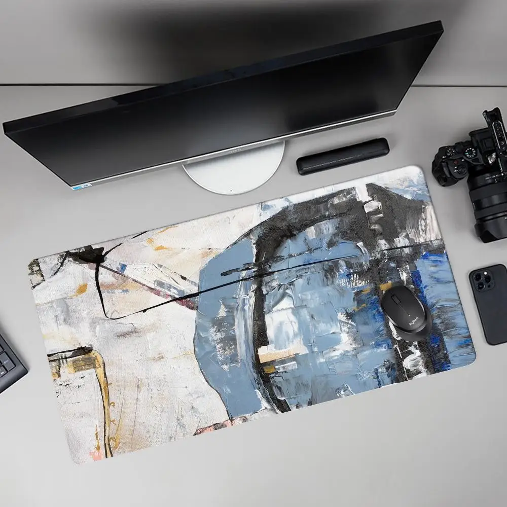 Tapete de rato de arte abstrata moderna asdjasodasdasd