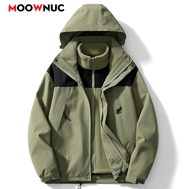 سترة الشتاء معطف الذكور الرجال الرجال سترة واقية الموضة سترة الشارع الشهير الخريف معطف يندبروف عادية الدافئة Hombre في الهواء الطلق